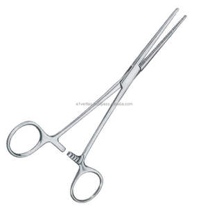 Pinces Rochester-Pean droites et courbées en acier inoxydable allemand A-1 VERITAS – Aiguille chirurgicale manuelle réutilisable de haute qualité - Product Image 4