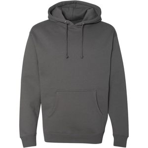 IND4000 Oversized Hooded Pullover <b>Sweatshirt</b> Charcoal XXS-Anti-Wrinkle Solid Pattern with 3D <b>Embroidery</b> 2025 - Product Image 2
