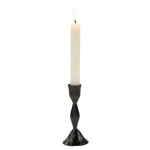 Support de bougie en fer de luxe, élément décoratif élégant de style farmhouse pour la décoration de chambre et les arrangements pour dîners aux chandelles - Product Image 1