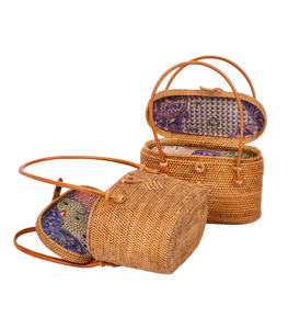 Sacs en rotin de haute qualité pour femmes, vente en gros, sacs en rotin faits à la main, sacs en rotin tissés, usine du Vietnam, prix bas, OEM - Product Image 3