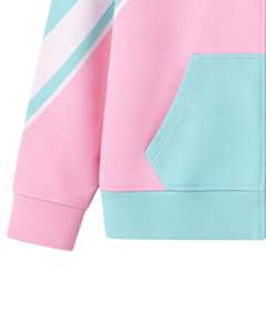 Unisex Color Block <b>Zip</b> Up Hoodie Oversized Streetwear Cotton Blend <b>Full</b> <b>Zip</b> <b>Sweatshirt</b> Custom Wholesale Apparel - Product Image 4