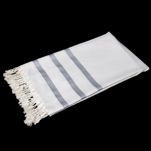 Toalla Fouta de diseño a rayas, de alta densidad, suave, absorbente y de secado rápido, en oferta, proveedor mayorista de toallas Fouta para niños en India. - Product Image 6