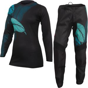 Nuevo Conjunto de Jersey y Pantalones de Motocross 2026 de Manga Larga con Estampado de Hojas, Ropa de Carreras de Motocicleta de Poliéster y Spandex de Secado Rápido - Product Image 1