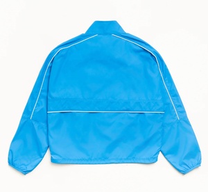 <b>Men</b> Lightweight Pullover Windbreaker <b>Jacket</b> With Piping Custom Half Zip Wholesale Waterproof Sports <b>Jacket</b> - Product Image 4