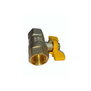 Vanne papillon en laiton de qualité supérieure, vanne de régulation de débit de qualité industrielle pour la plomberie et les systèmes d'eau - Product Image 3