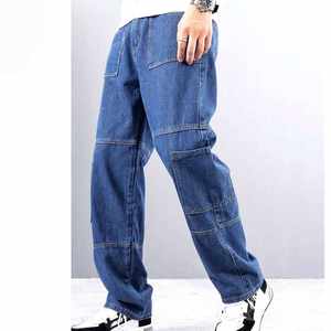 กางเกงยีนส์เดนิมผู้ชายทรงบูทคัท วินเทจ ดีไซน์ 3 มิติ สำหรับฤดูหนาว ผ้าโพลีเอสเตอร์/คอตตอน ทรงปกติ คุณภาพพรีเมียมใหม่ สไตล์สตรีทแวร์ ODM - Product Image 4