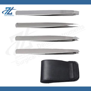 แหนบถอนขนคิ้ว Zoha Surgico คุณภาพสูง น้ำหนักเบา ทนทาน ปลายเฉียง ทำจากสแตนเลสสตีล สำหรับการกำจัดขนอย่างแม่นยำ - Product Image 4