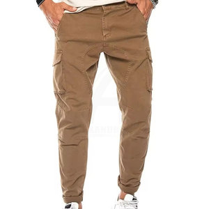 Pantalones Cargo para Hombre a la Moda, Pantalones Cargo Ajustados, Cómodos, Transpirables, Lavados, Pantalones Cargo Casuales para Hombre - Product Image 1