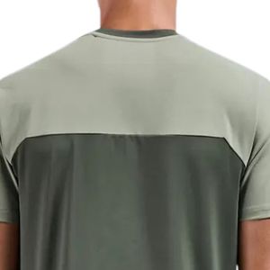 เสื้อยืดออกกำลังกายผู้ชายแบบสีบล็อก  สำหรับเล่นกีฬา ฟิตเนส ยิม ออกกำลังกาย แขนสั้น ระบายอากาศได้ดี เหมาะสำหรับวิ่ง - Product Image 4