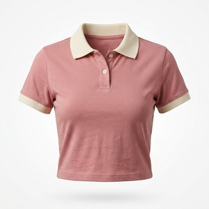 Camisetas polo elásticas al por mayor para mujer, camisetas polo ligeras para minoristas y boutiques deportivas estadounidenses - Product Image 1