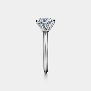 Moissanite Engagement Ring Moissanite Ring Sterling Silver Wedding <b>Jewelry</b> Trendy <b>Best</b> <b>Friend</b> Gift - Product Image 3
