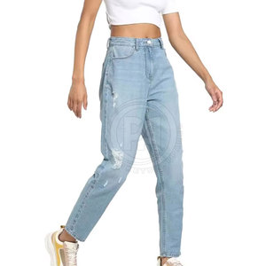 Pantalones Vaqueros Transpirables para Mujer, Estilo Único, Venta al Por Mayor en Línea, Personaliza Tu Propio Diseño - Product Image 3