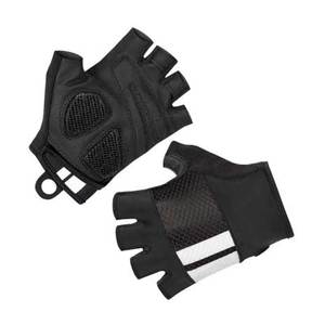 Guantes de Ciclismo Transpirables de Medio Dedo, Rojos y Negros, de Poliéster, Unisex, con Cierre de Velcro, para Deportes, Gimnasio, Ciclismo - Product Image 3