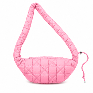 Bolso de cintura personalizado de la hermandad Gamma Phi Delta, rosa y azul cielo, con logo bordado y cierre de cremallera para ropa griega femenina - Product Image 2