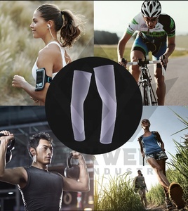 Manchons de cyclisme unisexes en polyester anti-UV, séchage rapide, évacuation de la transpiration, respirants, compressifs, personnalisables pour la course en extérieur - Product Image 6