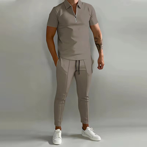 Conjunto Deportivo Personalizado con Logotipo, Estilo Acid Wash, Unisex, Sudadera Rosa con Capucha y Pantalones, Manga Larga, Cordón Ajustable, Ropa Casual de Primavera, 100% Poliéster de Secado Rápido - Product Image 2
