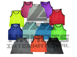 Reversible Team Sports Soccer Double Sided Practice <b>Bibs</b> for Women Vest With Numbers <b>Training</b> - Product Image 6