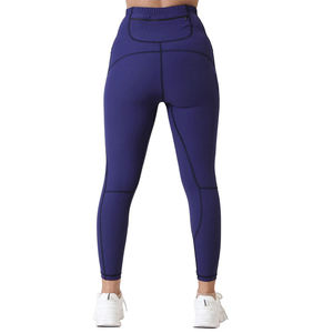 Vente Flash : Legging de Sport Femme Taille Haute Sans Couture en Spandex Tricoté Imprimé Léopard, Séchage Rapide et Élastique pour Entraînement et Course à Pied - Product Image 5