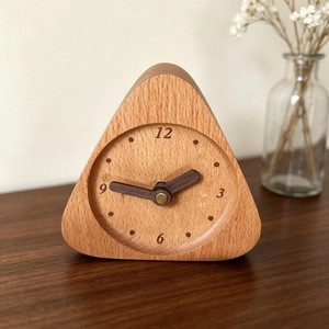 New Arrival Minimalist Wooden Square <b>Table</b> <b>Clock</b> Quartz Analog Silent Living Room Decor - Product Image 5