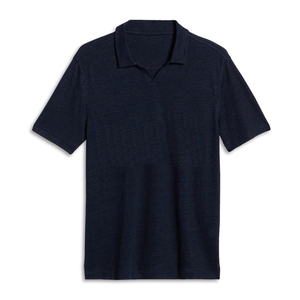 Ensemble polo et short pour homme, style décontracté d'été, logo personnalisé, tissu tricoté design, couleurs unies avec deux boutons - Product Image 4