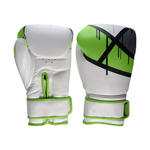 Gants de boxe personnalisés en cuir PU de qualité supérieure, durables, pour l'entraînement, le sparring, le sac de frappe, avec absorption des chocs et support de poignet, équipement de gym - Product Image 5