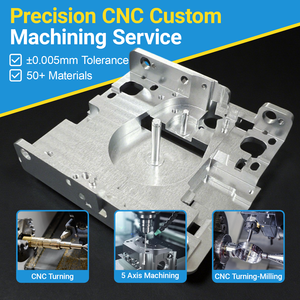 OEM Fabricación personalizada Precisión Latón Acero inoxidable Aluminio Titanio Cnc Fresado Piezas de torneado Servicio de mecanizado Cnc - Product Image 2