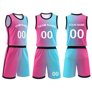 Uniforme de Baloncesto Sublimado Unisex 2026 para Adultos, Talla Grande, Transpirable, de Secado Rápido, con Protección UV, Reversible, para Entrenamiento - Product Image 1