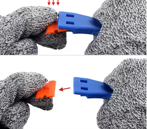 Outil de décapage de stickers de fenêtre OEM en caoutchouc écologique et durable, avec poignée moulée par injection, pièces de nettoyage - Product Image 3