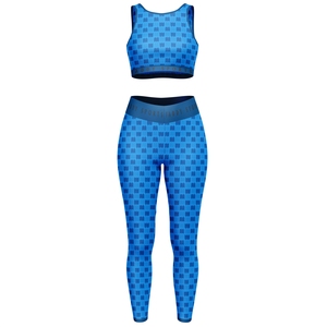 Women Seamless Yoga Set 2 Piece Workout Outfits High Waist Leggings Sports Bra Set Gym Wear Fitness Activewear Clothing - Product Image 3