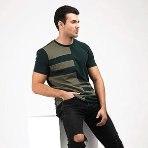 Breathable Mens T Shirts Cheap Custom Printed T-Shirts Men's <b>Short</b> <b>Sleeve</b> Solid Color T Shirts - Product Image 3