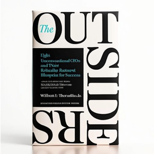 หนังสือ "Outsiders" โดยผู้เขียนวิลเลียม เอ็น. ธอร์นไดค์ ฉบับปกอ่อน พิมพ์แบบสั่งทำพิเศษ - Product Image 2