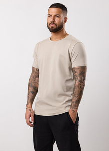 Camiseta Transpirable de Manga Corta con Logotipo Personalizado, 200g Poliéster/Algodón, Precio de Fábrica al por Mayor, Unisex para Hombre y Mujer - Product Image 3