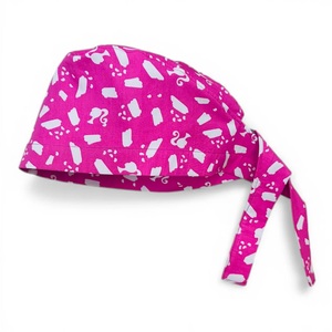 Gorros Quirúrgicos Unisex con Estampado de Delfines, de la Mejor Calidad, Ajustables, para Personal de Laboratorio, Médicos, Enfermeras y Salones de Belleza - Product Image 4