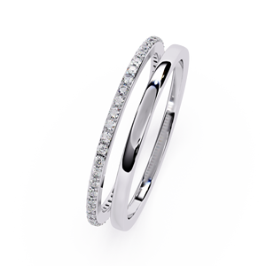 Bague en diamant cultivé en laboratoire pour femme, semi-permanente, cadeau de fiançailles et de mariage, élégante, en argent 925 - Product Image 2