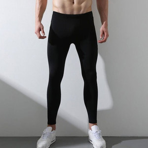 กางเกงเลกกิ้งวิ่งสำหรับผู้ชาย กางเกงออกกำลังกาย กางเกงกีฬา ชุดชั้นในแบบเบสเลเยอร์ กางเกงรัดรูปแห้งเร็วสำหรับผู้ชาย - Product Image 2