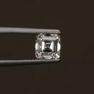 Diamant de laboratoire taille Asscher, couleur D, clarté VVS, CVD, certifié IGI, taille EX-VG, 9,02 carats, pour la fabrication de bijoux - Product Image 4