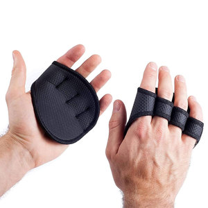 Latest High Quality Grip Pads Custom Logo Available Weightlifting Neoprene Rubber Palm Protectors Grip Pads - Product Image 3
