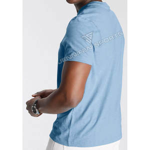 Camiseta de Hombre, 240 g/m², 100% Algodón, Transpirable, de Secado Rápido, Ligera, Corte Regular, Color Sólido, Estilo Casual, con Logotipo Personalizado - Product Image 5