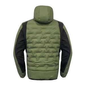 Veste d'hiver 100% coton de qualité supérieure, style streetwear, logo sur le devant, respirante - Product Image 3