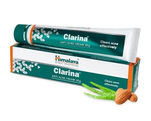 Crème anti-acné Clarina, formule ayurvédique naturelle d'Inde, solution apaisante pour les soins de la peau, contrôle des imperfections. - Product Image 4