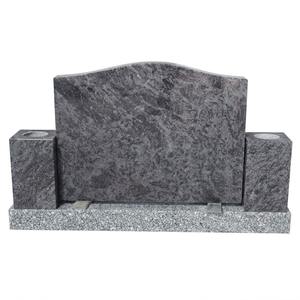 Monument funéraire en granit bleu <span class=keywords><strong>Baham</strong></span>, design Norvège, pierre tombale commémorative à vendre - Product Image 1