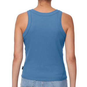 Unique Style High Quality Knitted Sleeveless Women's Tank Top with Front Logo Quick Dry Muscle Vest for Bodybuilding Fitness - Product Image 5