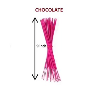 Natuurlijke Chocolade Wierookstokjes Groothandel Tegen Toonaangevende Prijs Wierookverpakking Indiase Wierook (Sinaasappel)