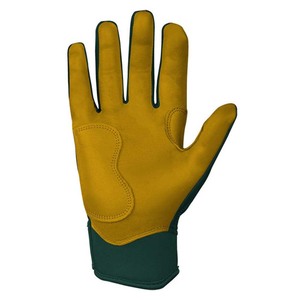 Gants de frappe en cuir vert avec fermeture auto-agrippante rembourrée pour le pouce, unisexe, pour entraînement adulte - Product Image 4