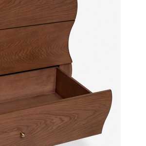 Modern Solid Wood Dresser Cabinet Bedroom Storage <b>Drawer</b> Wooden Sideboard Furniture - Product Image 5