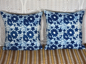 ปลอกหมอนอิงผ้าฝ้ายแท้ 100% พิมพ์ลายด้วยมือ พร้อมขอบเย็บอย่างดี เหมาะสำหรับใช้ในโรงแรม ตกแต่งโซฟา เตียงนอน และบ้าน - Product Image 6