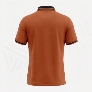 Camisetas Polo de Verano para Hombre, Diseño Personalizado, Casuales, Lisas, a Rayas, de Algodón, Tallas Grandes, Tejidas, Teñidas, Transpirables, Ropa Deportiva - Product Image 2