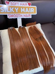 Prix usine couleur os droite Machine trame Extensions de cheveux vietnamiens Super soyeux Smoothy pas d'enchevêtrement grand en Stock - Product Image 5