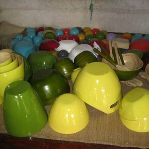 Tazón de Bambú Ecológico, Ligero, Sostenible, Hecho a Mano, Vajilla Duradera para Arroz, Ensalada y Hogar, MÁS VENDIDO - Product Image 2