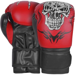 Top Trending High Quality 16oz Breathable Lightweight Leather Professional Boxing Gloves <b>Foam</b> <b>Padding</b> Moisture Wicking Hook Loop - Product Image 6